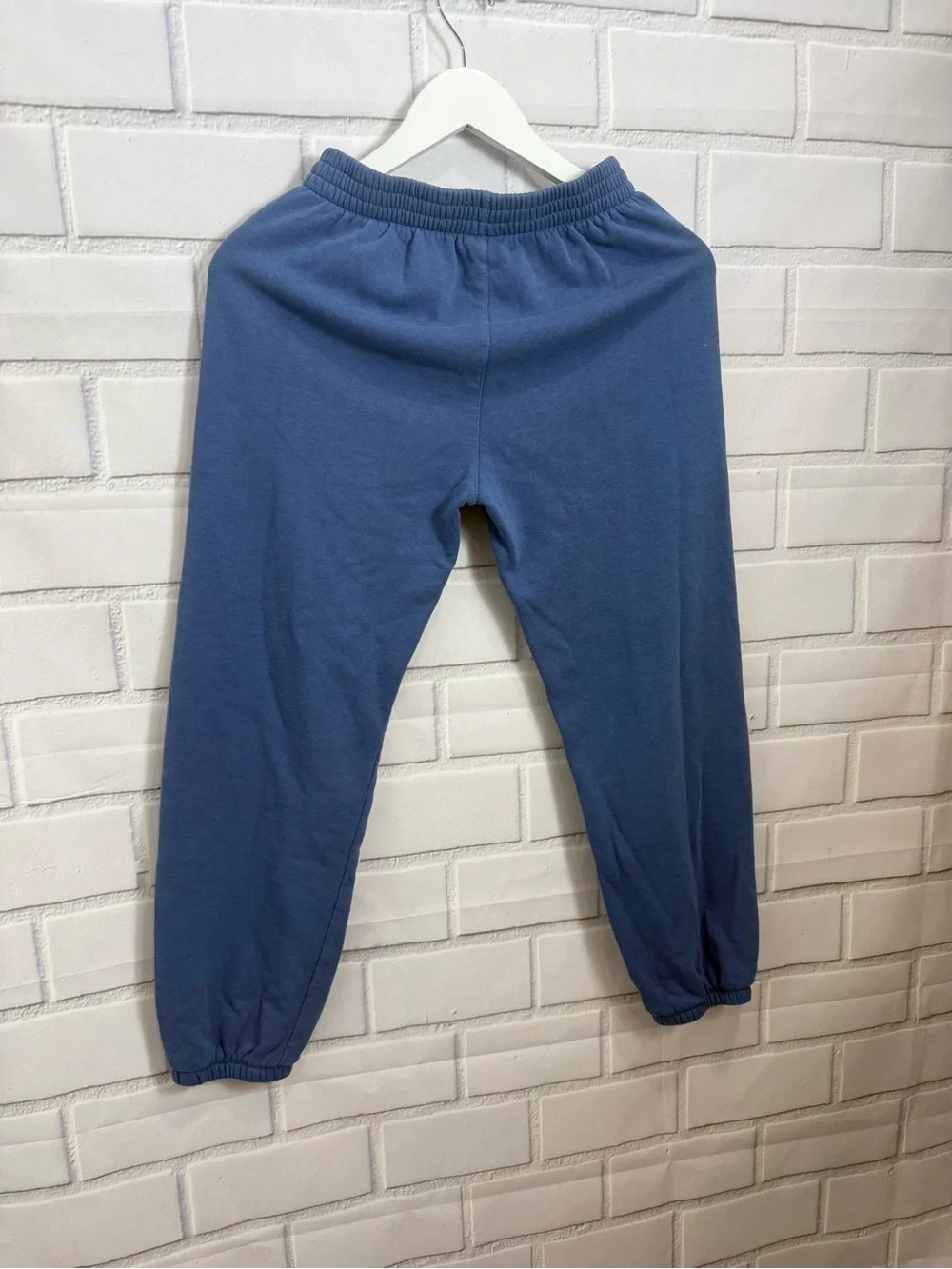 Converse Kids Fleece Jogger Sweatpants – Blue | Size L (12–13 Years / 147–163 cm